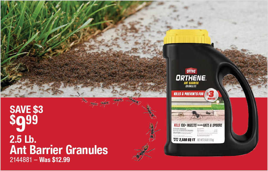 2.5 Lb. Ant Barrier Granules